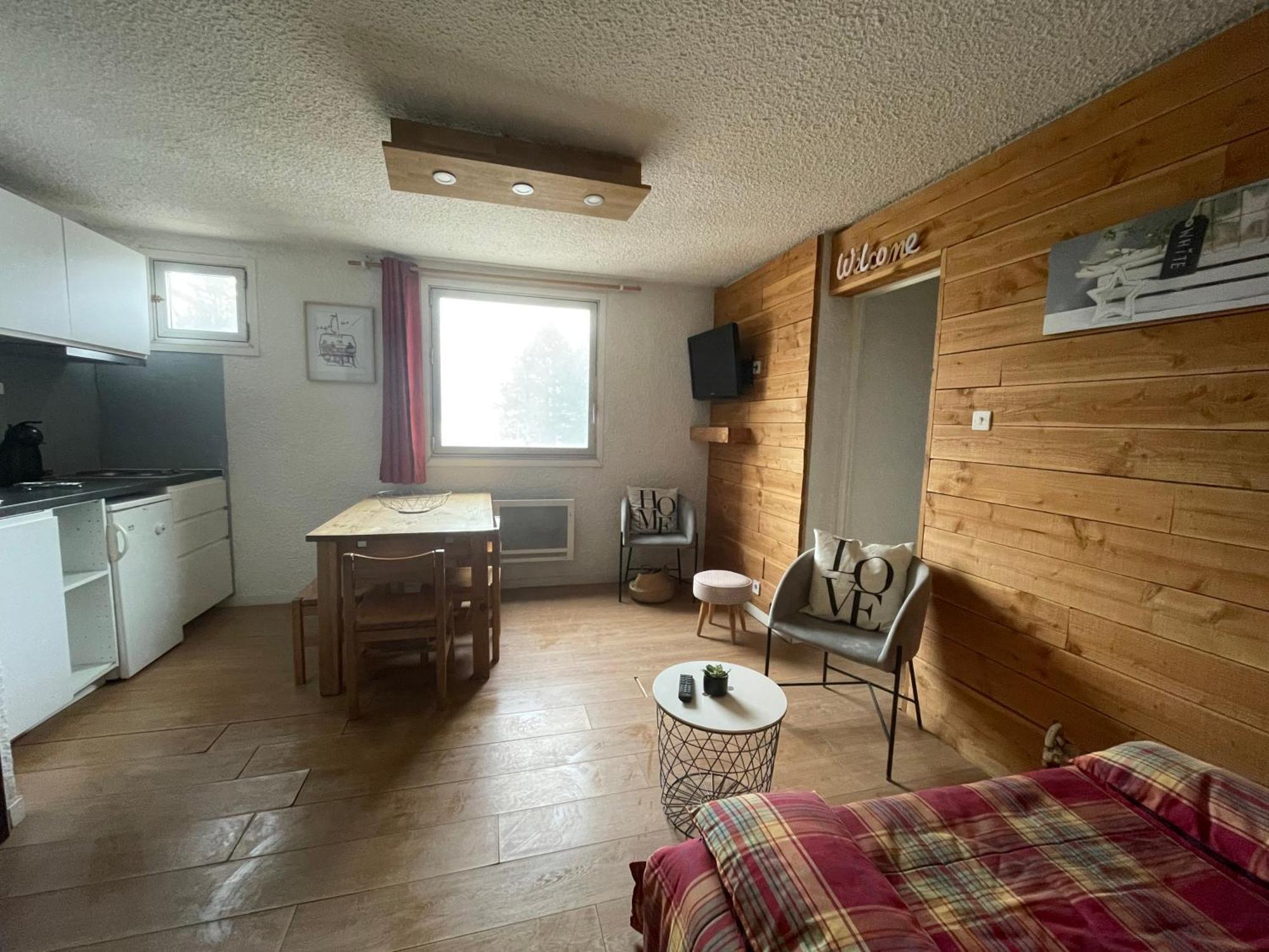 Appartement T2 cosy, pieds des pistes 4 pers. centre station à Les Deux Alpes Extérieur photo